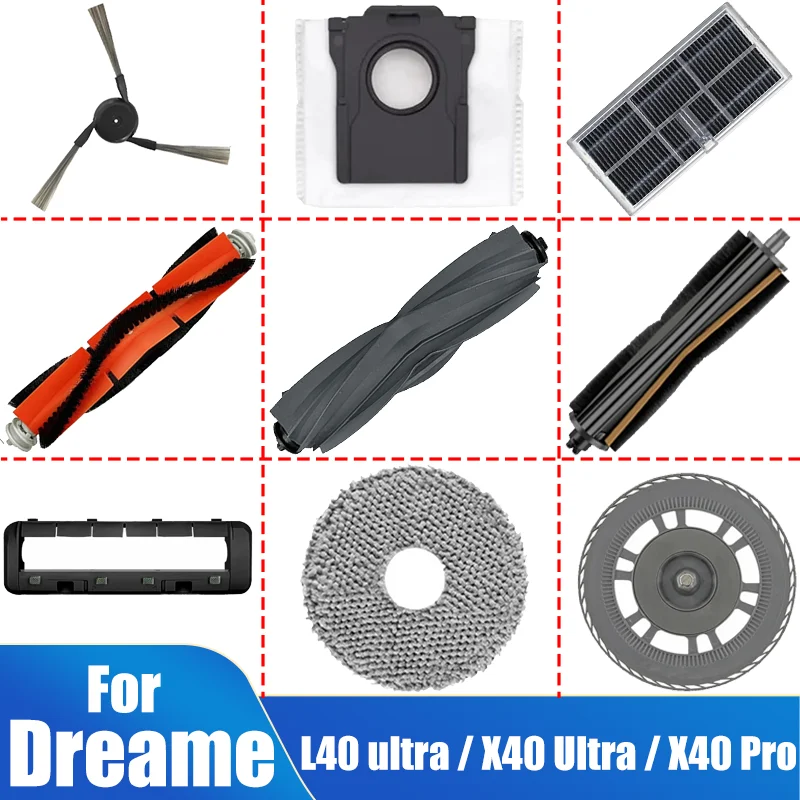 חלקי חילוף לשואב אבק רובוטי Dreame L40 - פתרון חכם לבית נקי